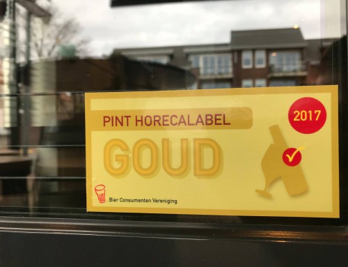 PINT Horecalabel Goud